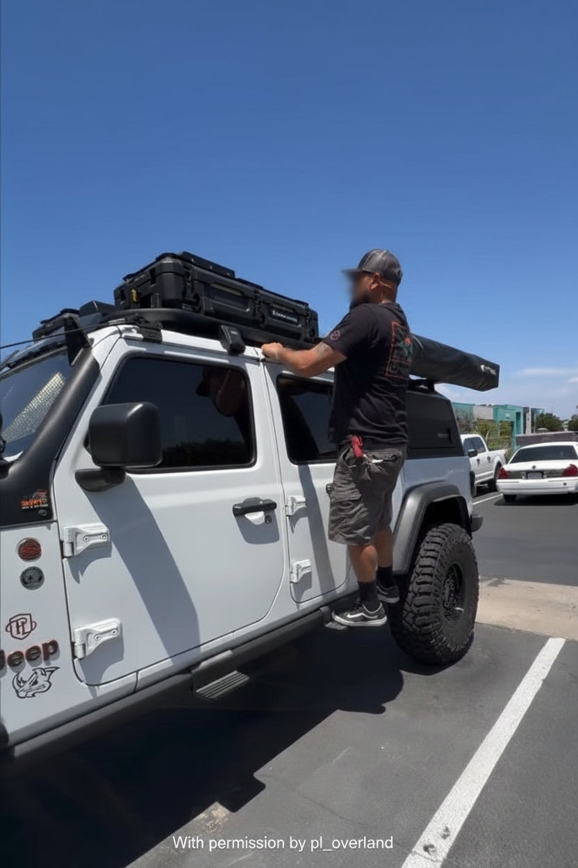 Jeep Snap-On Side Steps - V2 Low - SnapLok