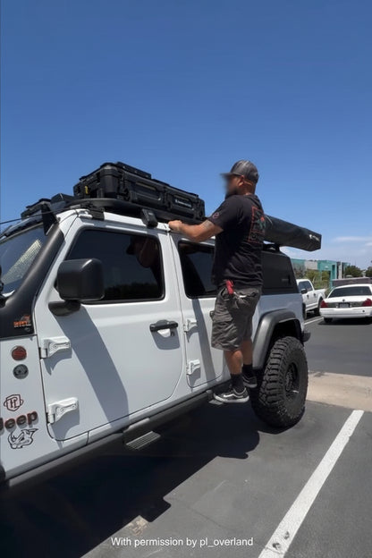 Jeep Snap-On Side Steps -  V2 Low - SnapLok