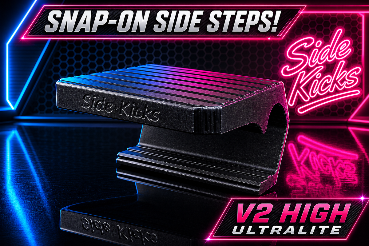 Resilient Z Gen 3 Colorado ZR2 and Canyon AT4X V2 High Ultra-Lite snap-on step
